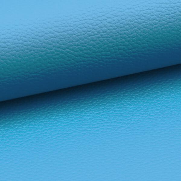 Leder Kunstleder Sofa Sessel Lenkrad Leder (METERWARE) - (Türkis Blau) -